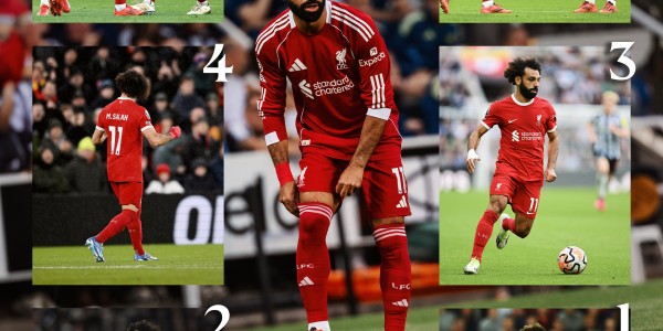 自带一助？近7次利物浦联赛面对纽卡，萨拉赫每场都能送出1次助攻